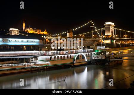 Jane Haining Quay in Budapest. Hungary Stock Photo