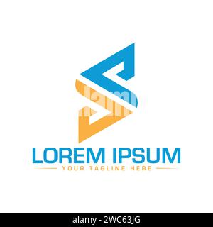 CD Unique and Modern Logo Design. Stock Vector