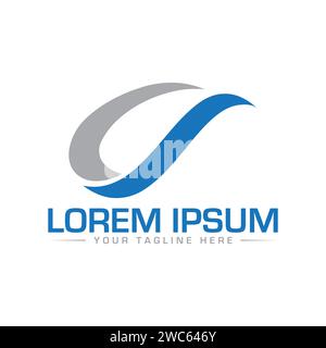 CS Letter Logo Design. Unique and Professional CS SC Logo Design. Stock Vector