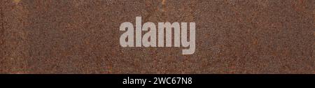 Panoramic rusty metal background Stock Photo