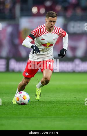 Leipzig, Germany. 13th Jan, 2024. Soccer, Bundesliga, Matchday 17, RB ...