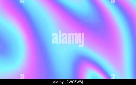 Purple background. Holograph foil texture. Iridescent mirror effect. Holographic glitter backdrop. Rainbow bright gradient. Cute dreamy pattern. Pink Stock Vector
