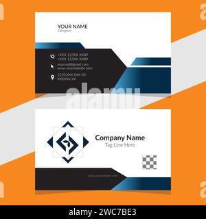 Corporate Business card Design Stock Vector