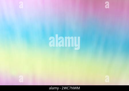 Retro wave psychedelic clear defocused bokeh pastel backdrop. Grunge digital effect minimalist blurry clear background. Stock Photo
