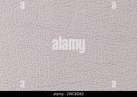 Grey leather texture closeup backgroud. Stock Photo