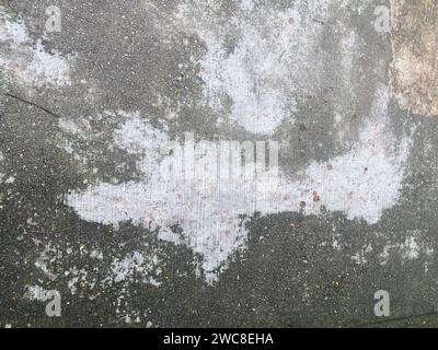 Grey stone texture isolated with a scratched effect. Stock Photo