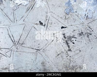 A blank concrete texture with a white background, providing a minimalist canvas for your artwork. Stock Photo