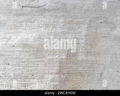 A white-painted concrete floor, isolated for use as a template in your design. Stock Photo