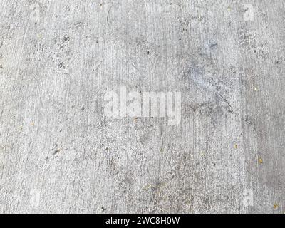 A white-painted concrete floor, isolated for use as a template in your design. Stock Photo