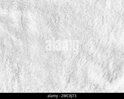 white fabric background, showcasing the exquisite texture of silk. copy space for design Stock Photo