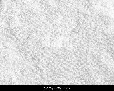 white fabric background, showcasing the exquisite texture of silk. copy space for design Stock Photo