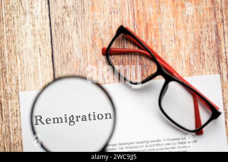 15 January 2024: Remigration, the bad word of the year 2023 ...