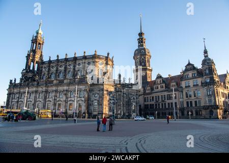 Dresden landmarks Stock Photo