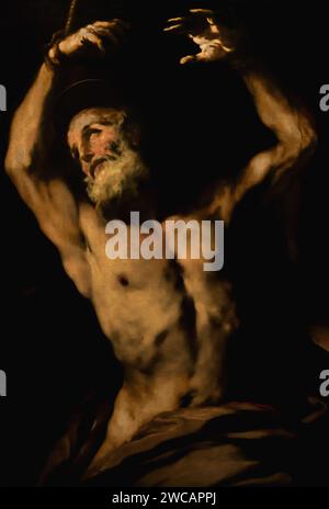 Martyrdom of Saint Bartholomew 1650 by Luca Giordano 1634-1705, Italy ...
