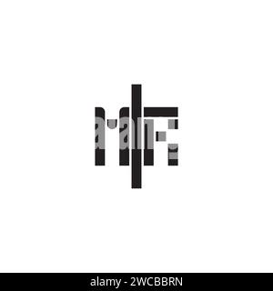 MR geometric bold concept in high quality professional design that will print well across any print media Stock Vector