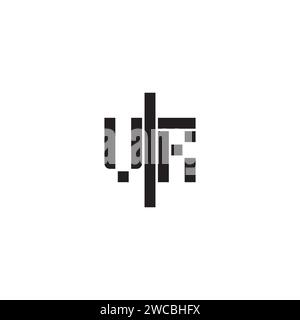 VR geometric bold concept in high quality professional design that will print well across any print media Stock Vector