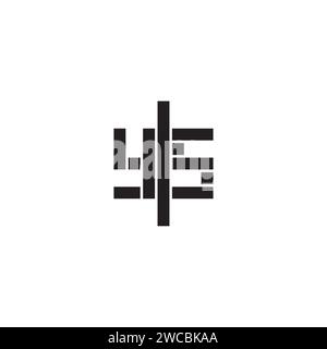 YS geometric bold concept in high quality professional design that will print well across any print media Stock Vector