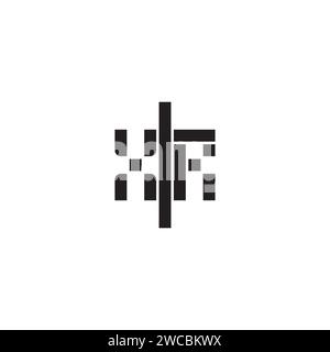 XR geometric bold concept in high quality professional design that will print well across any print media Stock Vector