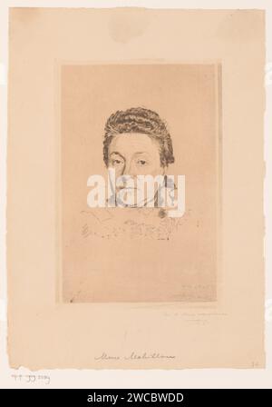 Portrait of the wife of VictorCharles Mahillon, Auguste Danse, 1897