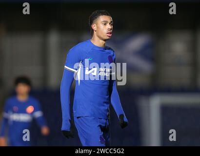 Zain Silcott-Duberry Of Chelsea U21. - Chelsea U21 V Valencia U21 ...