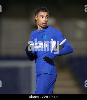 Zain Silcott-Duberry of Chelsea U21. - Chelsea U21 v Valencia U21 ...