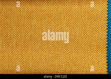 Background image in the form of upholstery fabric in two colors. Stock Photo