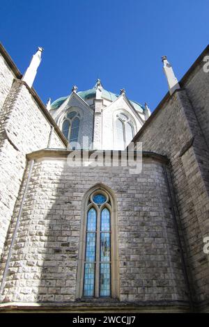 Castelpetroso - Molise - Basilica Minore dell'Addolorata Sanctuary in neo-Gothic style Stock Photo