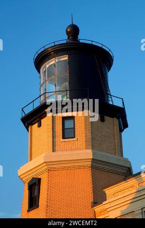 Split Rock Lighthouse, Split Rock Lighthouse State Park, Minnesota Stock Photo