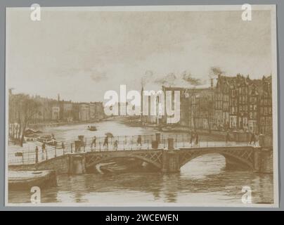 Reproduction to a photo, painting, drawing or print, various manufacturers, c. 1860 - c. 1915 photograph  Netherlands paper. photographic support Stock Photo