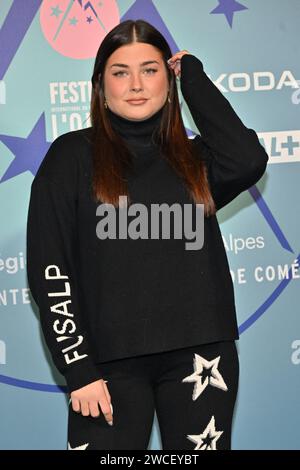 Anna RVR attending the Opening Ceremony of the 27th Alpe d Huez Film ...