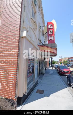 Gem Theater on 18th Street in Kansas City Missouri - May 2023 Stock