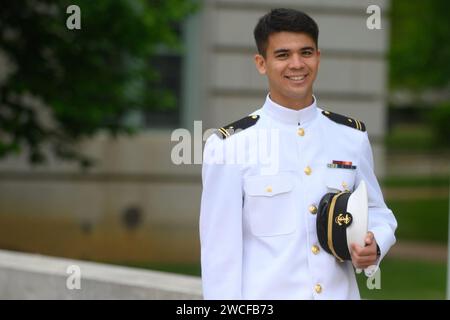 ANNAPOLIS, Md. (May 18, 2020) The United States Naval Academy Holds The ...