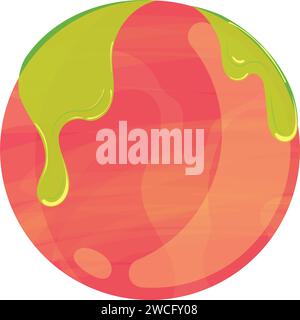 Colored detailed planet icon Vector Stock Vector Image & Art - Alamy