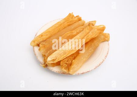 dried Fish Maw , Tonic Food Maw Catfish Gum Stock Photo