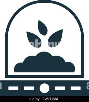 Incubation icon. Simple creative element. Filled monochrome Incubation icon for templates, infographics and banners Stock Vector