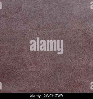 Background image - brown leather texture with fine texture. Stock Photo