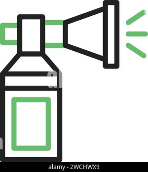Air Horn icon vector image. Stock Vector