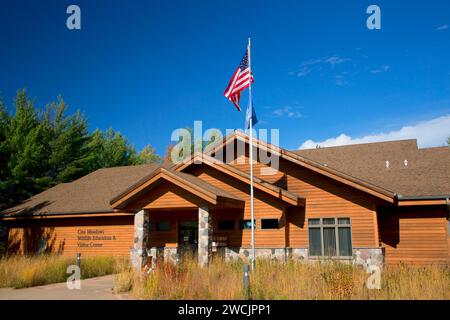 Visitor Center, Crex Meadows Wildlife Area, Wisconsin Stock Photo