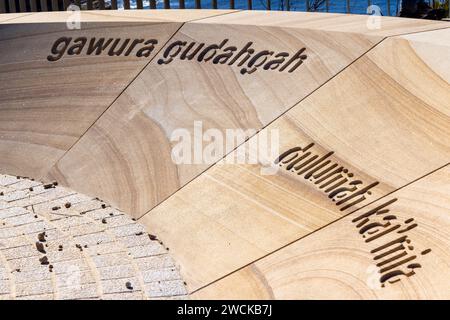 Newly opened in 2023. Fairfax walk and lookouts at North Head, Manly, Sydney, NSW. Stock Photo