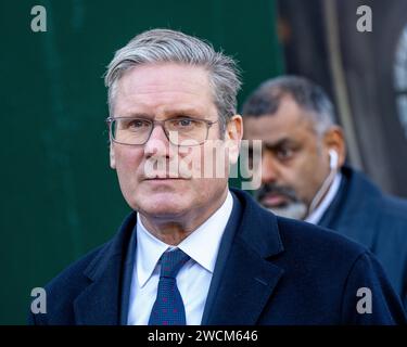 London, UK. 16th Jan, 2024. betty boothroyd, former Commons Speaker, memorial service at St Margaet's Church Westminster London UK Sir Keir Starmer Leader of the Labour party Credit: Ian Davidson/Alamy Live News Stock Photo
