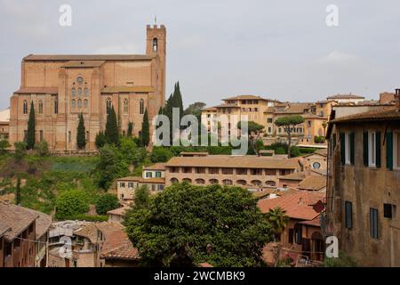 Basilica di San Domenico, Siena, Italy Stock Photo