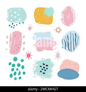free vector set free hand doodle shape Stock Vector Image & Art - Alamy