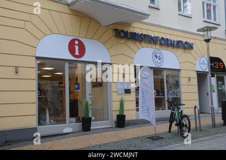 Flensburg/Schleswig-Holstein/Germany.  05.  October 2018..Touristinformtion office in Flensburg Germany .   .  (Photo. .Francis Joseph Dean / Deanpictures. Stock Photo