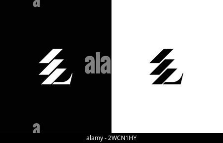EL Letter Initial Logo Design Template Vector Illustration Stock Vector