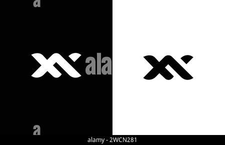 Creative XX Logo Image, Letter Xx x x Logo Icon Design For Your Modern Business Stock Vector