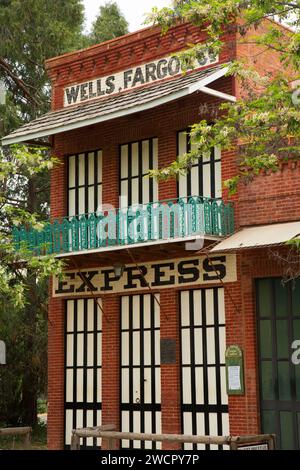 Wells Fargo Express office, Columbia State Historic Park, California Stock Photo