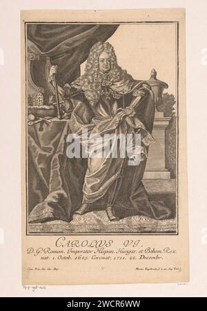 Portrait of Charles VI, Emperor of the Holy Roman Empire, Etienne ...