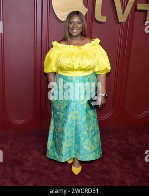 January 15, 2024, Hollywood, California, United States: Retta attends the Apple TV+ Primetime Emmy Award Party. (Credit Image: © Billy Bennight/ZUMA Press Wire) EDITORIAL USAGE ONLY! Not for Commercial USAGE! Stock Photo