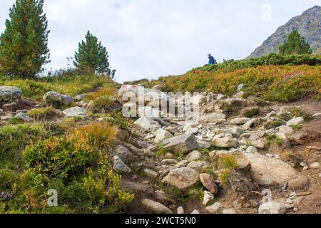 Landscape in Austian Alps, Steiermark, Austria Stock Photo