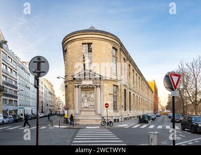 Paris, France, Classic style architecture of hôpital Cochin (Site Tarnier) in Paris, Editorial only. Stock Photo